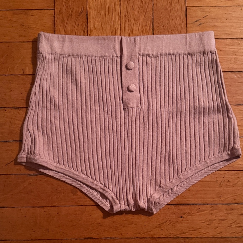 Women's Ribbed and Cozy Shorts